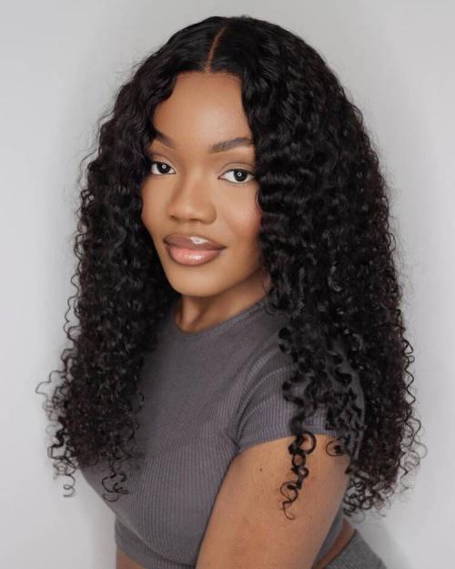 22 inch curly wig