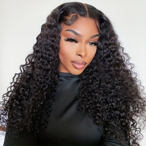 transparent lace water wave pre everything wig