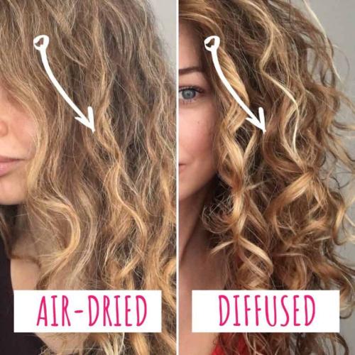 Air Drying VS Diffusing Curly Hair