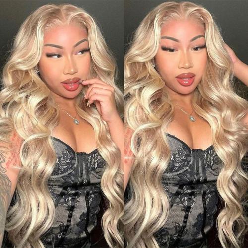 ash blonde pre everything body wave wig