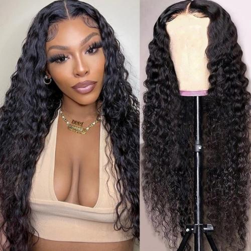 bleached knots curly lace wig