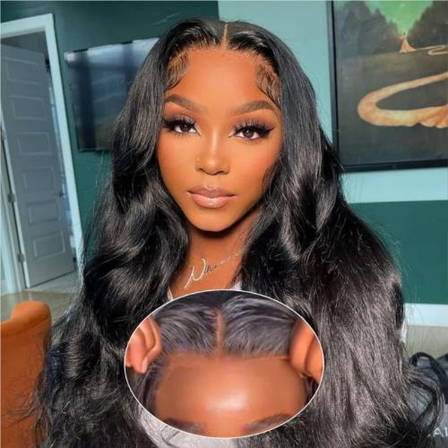 bleached knots body wave wig