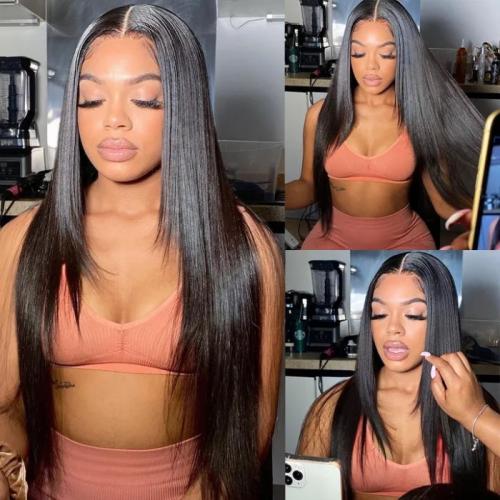 layer cut straight wig