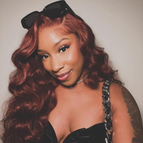 reddish brown bleached knots body wave wig