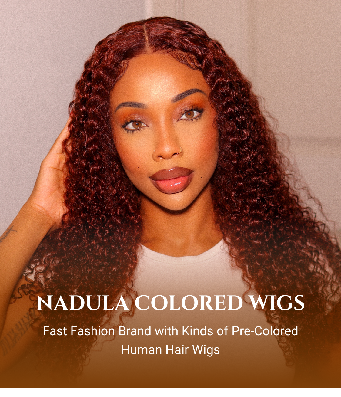 Caramel Red Cake Body Wave Lace Front Wig
