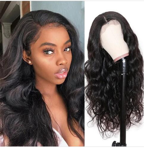 body wave transparent lace wig