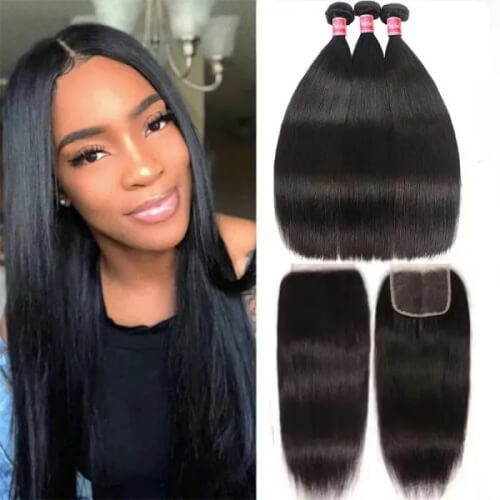 3 bundles and a closure straight