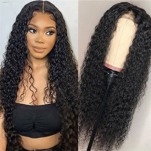 5x5 jerry culry HD Swiss Lace Front Wigs