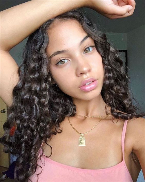 Brazilian curly hair weave