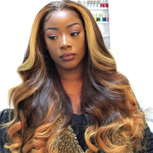 face framing balayage
