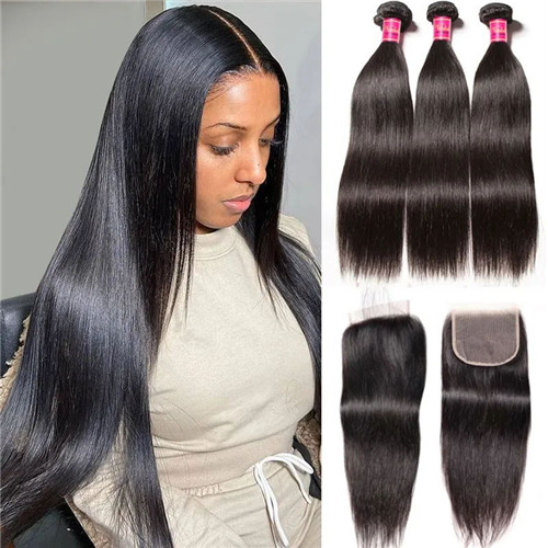 hd lace closure with 3 bundles