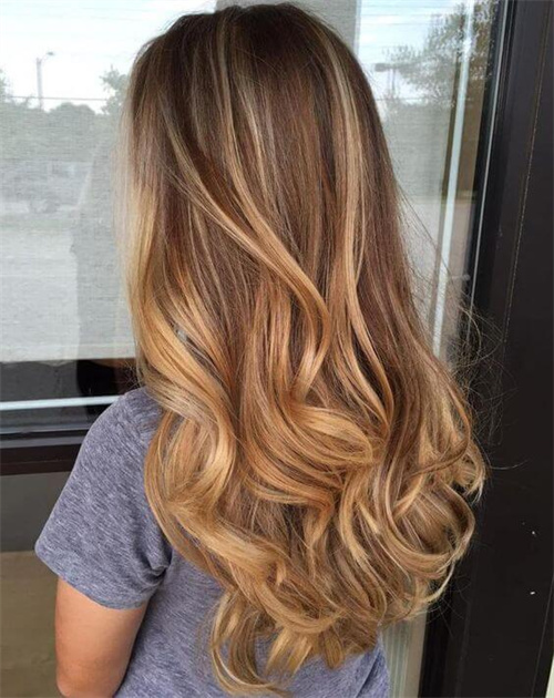 Honey Blonde Balayage