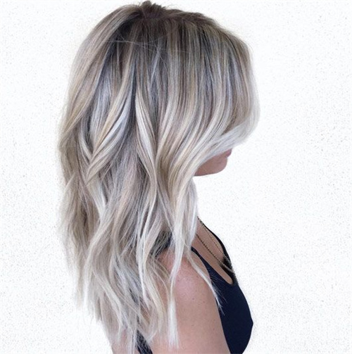 Icy Blonde Balayage