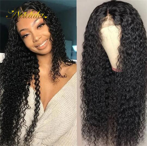 jerry curly lace frontal wig
