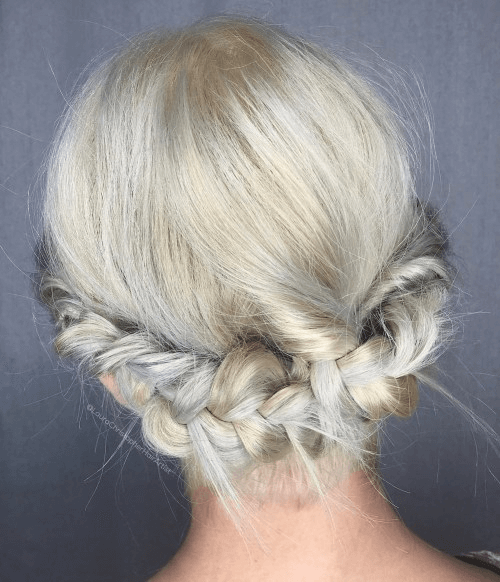 pretty halo braid