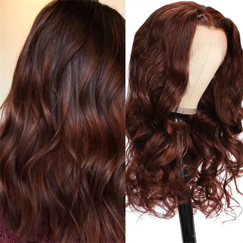 red brown body wave