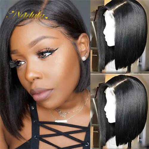 straight bob wig lace frontal
