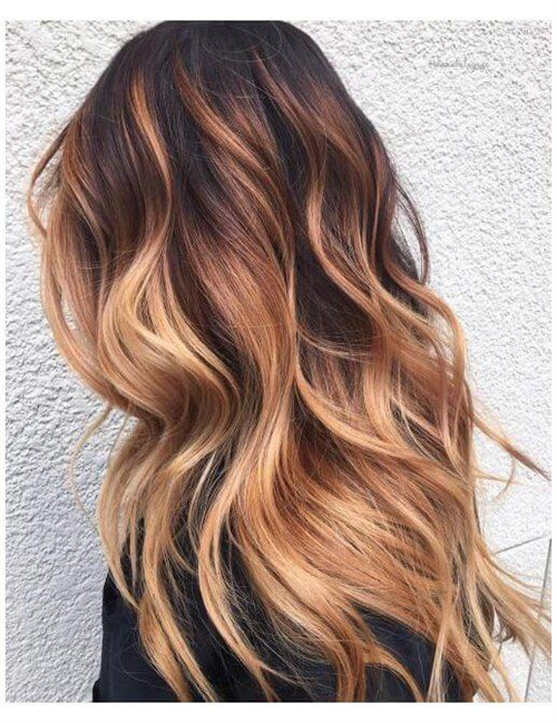 Strawberry Blonde Balayage