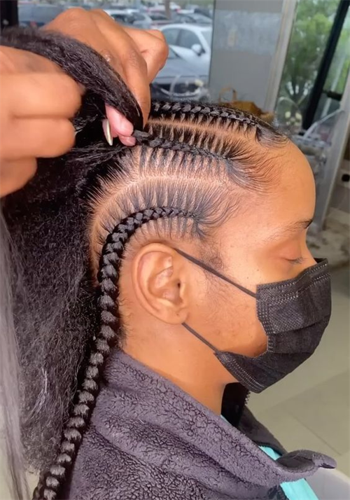 The Best Way To Braid Your Hair For A Wig4
