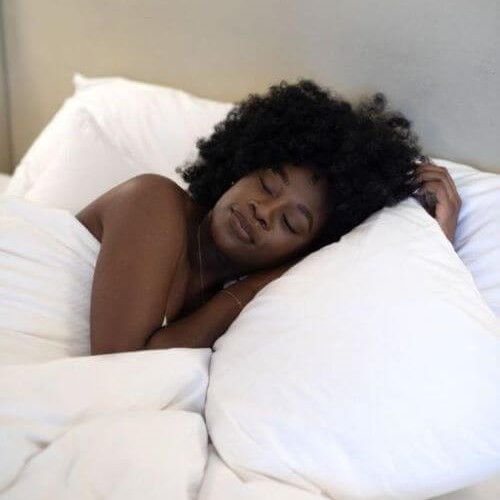 sleep without wig