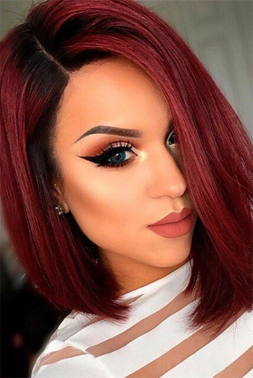 autumn red hair color