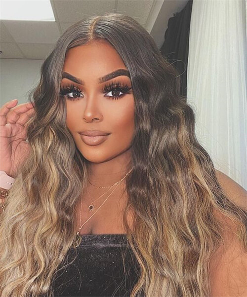 balayage hair wig