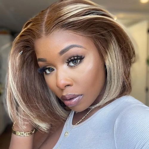 brown bob wig