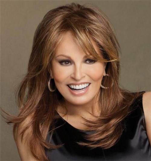 long light brown wig