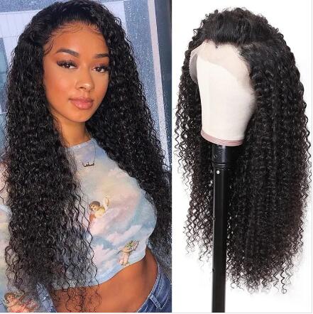 curly human hair wig