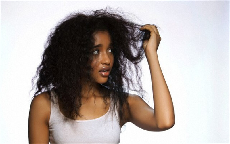 damaged hair