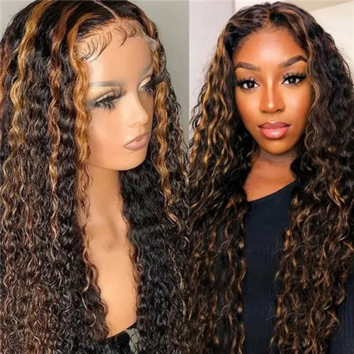 golden brown balayage