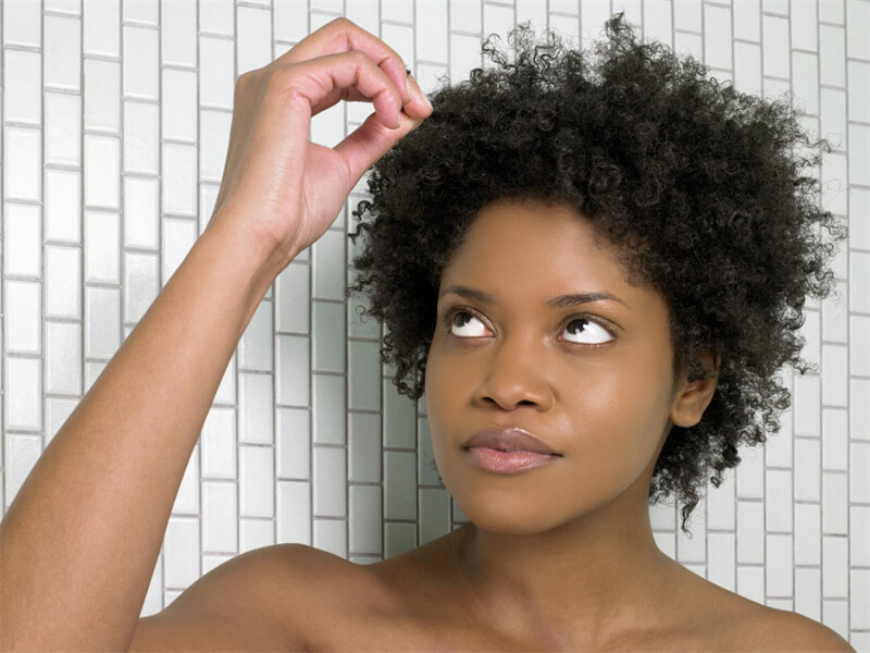 heat damage hair