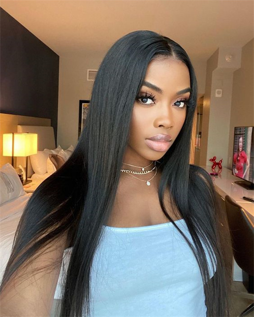 long natural black