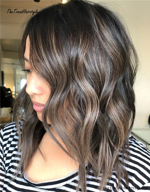 mushroom brown balayage