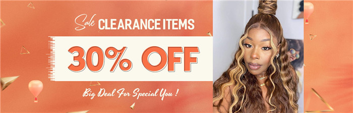 clearance human hair wigs