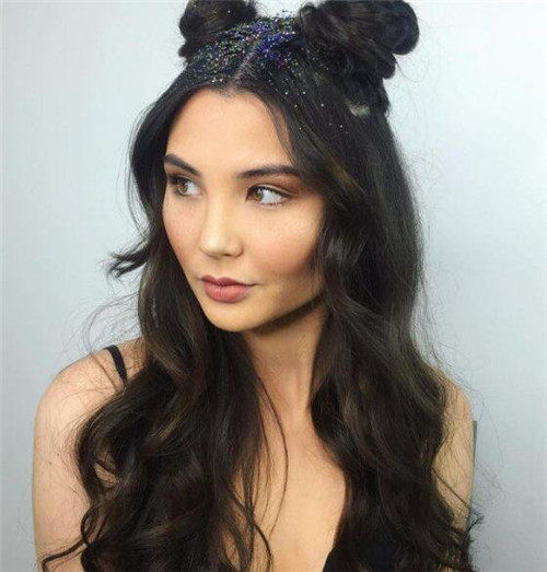 Peruvian half wig