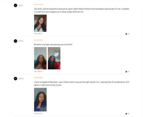 v part wig reviews