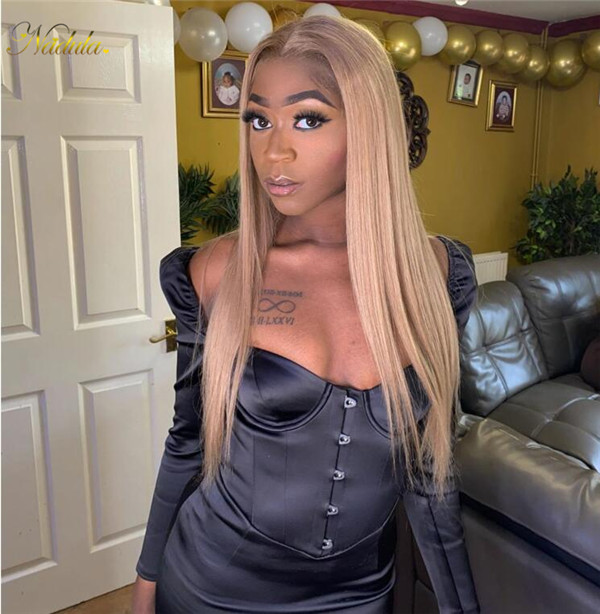 transparent lace front wig