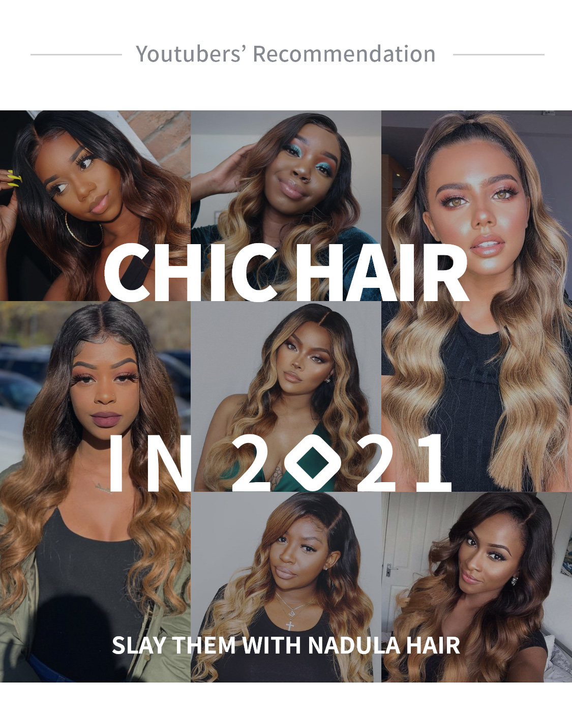 
        Nadula Body Wave Ombre Hair 3 Bundles 3 Tone Color Human Hair Weave Extensions For Sale    