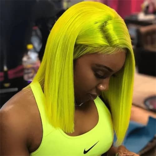 Color Short Bob Wig