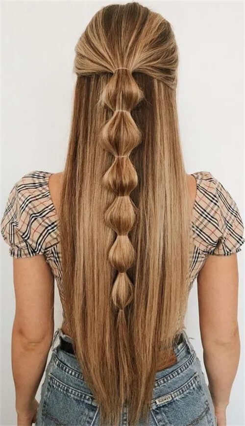 half up half down
