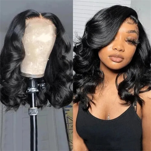 short bob body wave hair