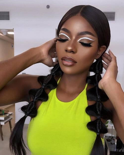 Bubble Braids hairstyle