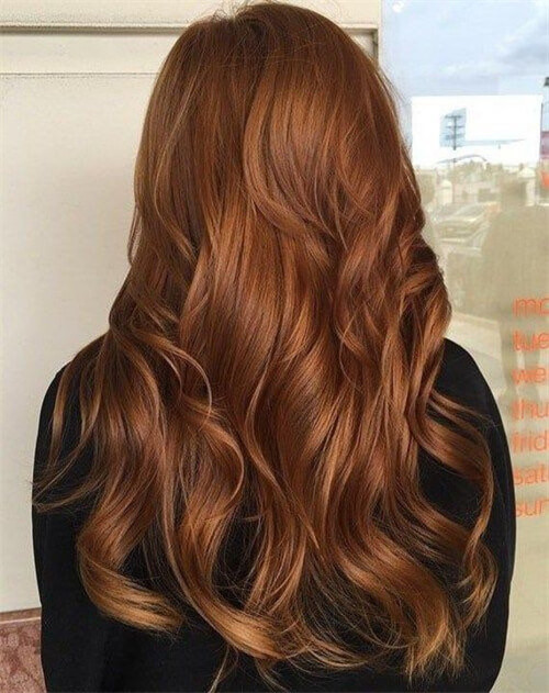 Cinnamon Copper Hair Color