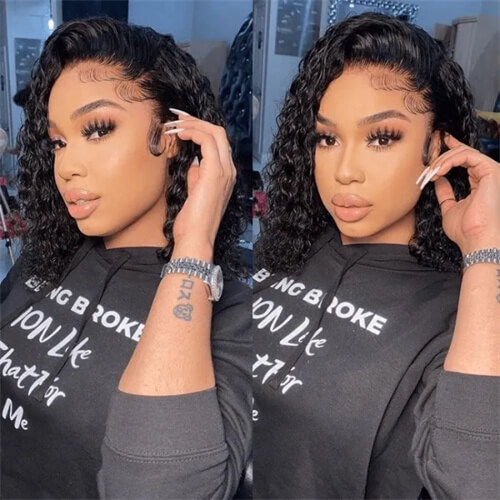 Curly Short Bob Wig