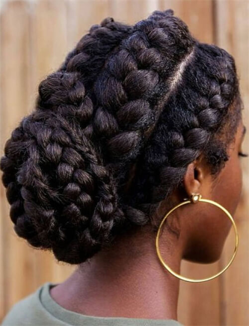 Elegant Braided Bun