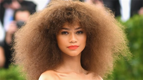 Zendaya Fluffy_Exploded_Head