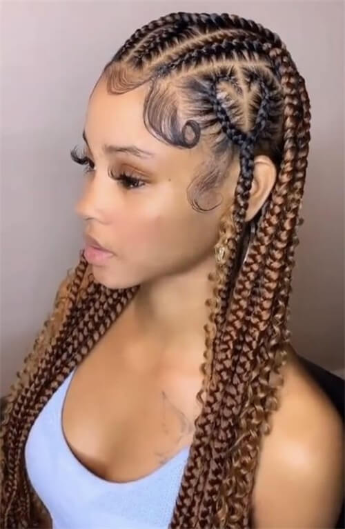 Fulani Heart Braids