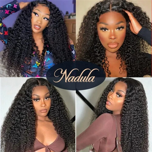 Glueless Curly Wigs With Natural Hairline Wig