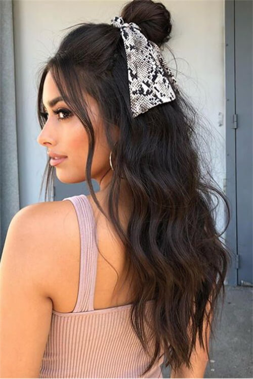 Half-Up Bun
